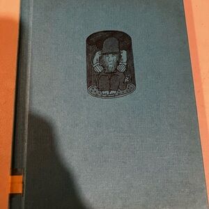 Vintage 1973 McBroom Rainmsker Blue Hardcover Book Sid Fleischman